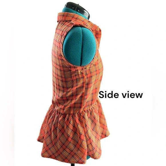 Dream Out Loud Sleeveless Top with Peplum - Picture 3 of 8